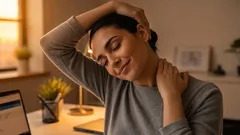 3 exerciții pentru ameliorarea durerii de gât: ideale pentru cei care petrec mult timp stând așezați
